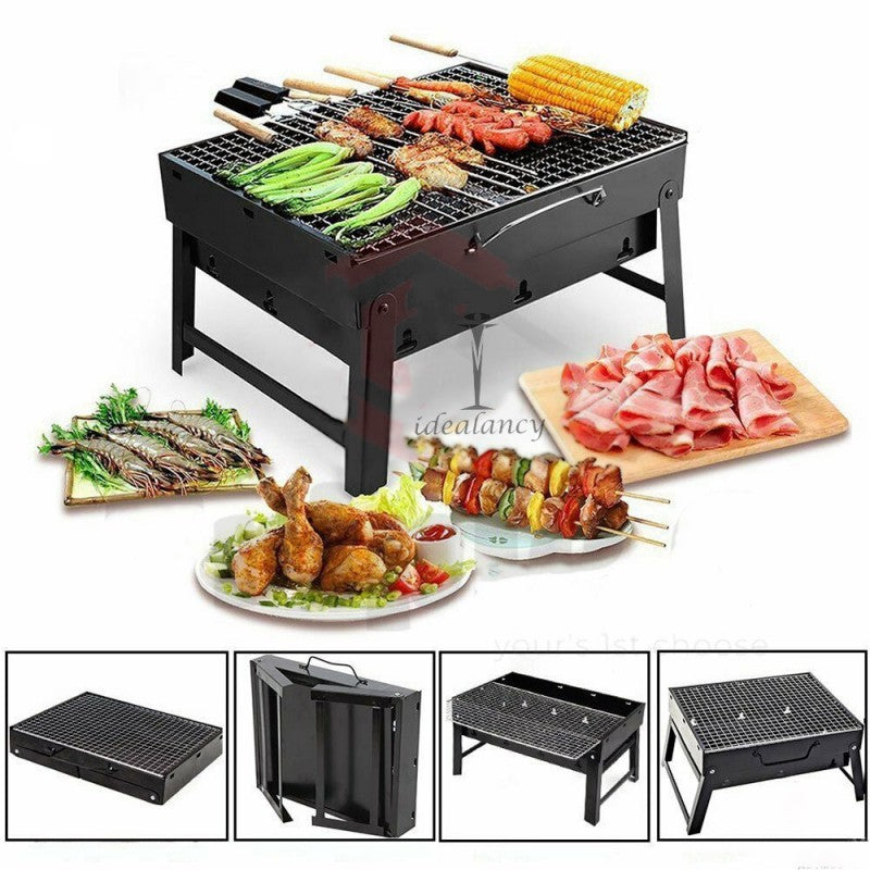 Portable & Foldable BBQ Grill Space Saver| Flat 30% OFF
