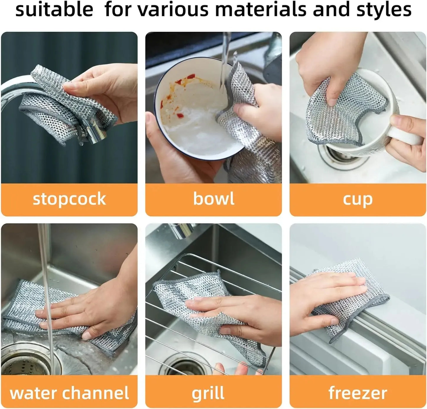 Magic cleaning clothes (12pcs)